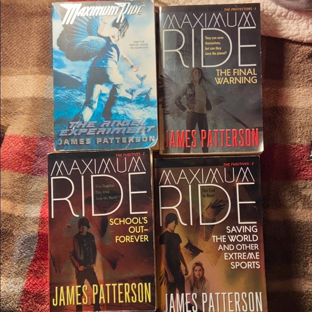 Maximum ride 4 book set